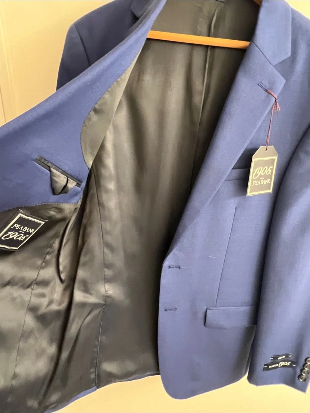 Jos. A. Bank Dark Navy Single-Breasted Sport Coat